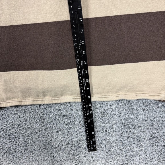 Vintage Nike Shirt Mens XL Colorblock Stripe Rugby Polo Streetwear Y2K - Picture 5 of 13